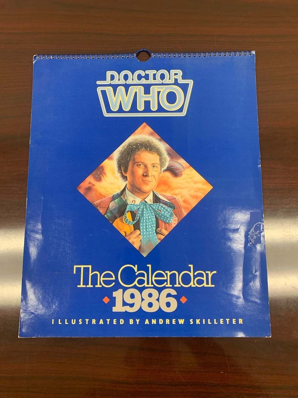 Doctor Who: The Calendar 1986 Illustrated by Andrew Skilleter